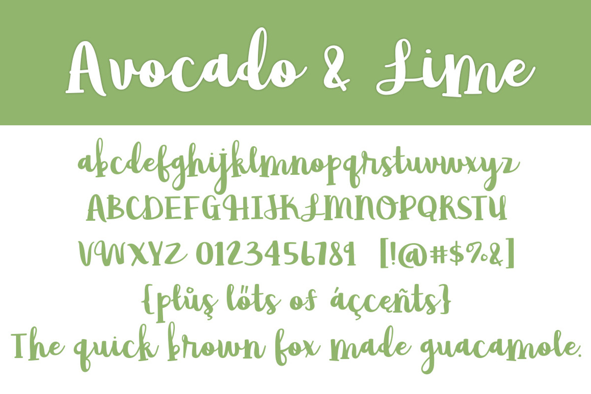 Avocado & Lime preview 4