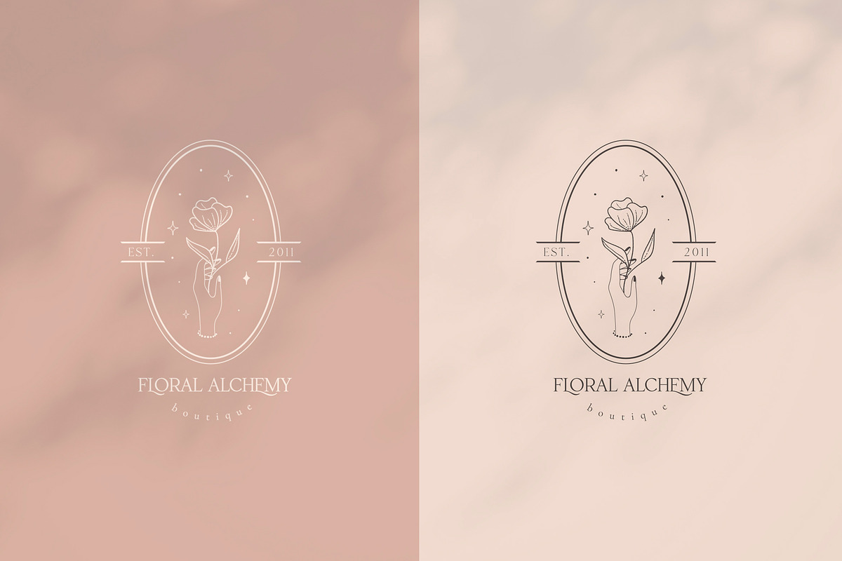 Pre-made Logo Template + Packaging, a Branding & Logo Template by Olya Creative (Photo 3 of 10)