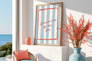 Riviera Summer Illustration & Frames, a Seasonal Illustration by Essentially Nomadic (Thumbnail 8 of 10)