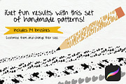 Handmade Brush Pattern - Procreate, a Brush Add-On by Eliza Moreno Illustration (Thumbnail 5 of 5)