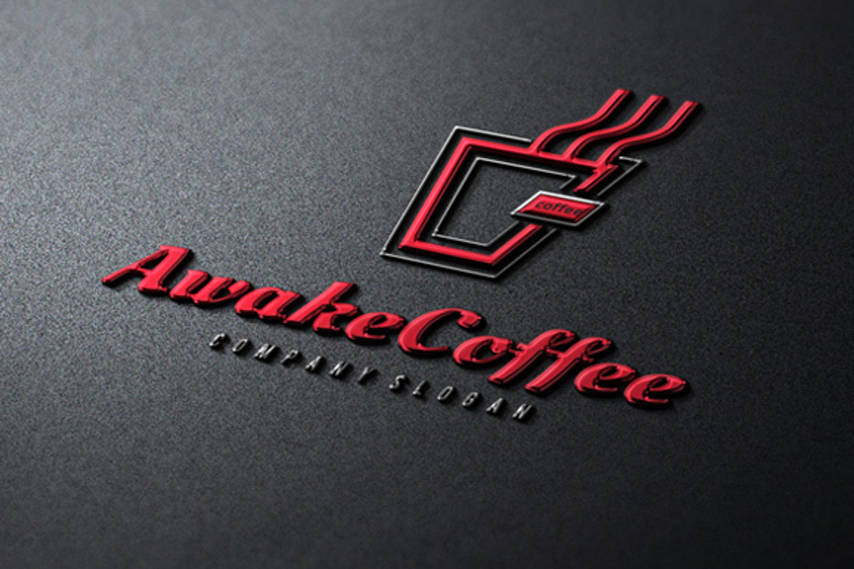 Awake Coffee Logo, a Branding & Logo Template by rotree_man (Photo 1 of 4)