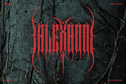 Brother (Blackmetal), a Blackletter Font by Rvq Type Foundry (Thumbnail 4 of 6)