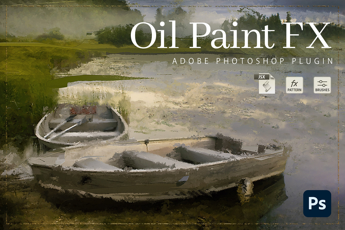 Oil Paint FX Photoshop Action Plugin, a Plug-in Add-On by Giallo (Photo 1 of 23)