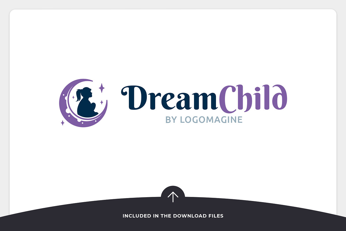 Dream Child - Girl Logo Template, a Branding & Logo Template by LOGOMAGINE (Photo 14 of 16)