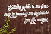 Knacking, a Script Font by Ditatype (Thumbnail 2 of 11)