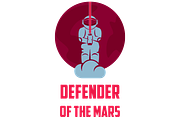 DEFENDER_of_the_Mars, a Branding & Logo Template by NicklancerShop (Thumbnail 2 of 2)