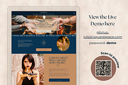 Website Template Tarot GLORIUS, a Squarespace Template by JulsIst (Thumbnail 3 of 12)