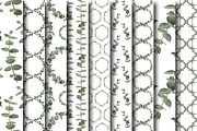 Eucalyptus Seamless Patterns, a Pattern Graphic by Turning Moss (Thumbnail 11 of 14)
