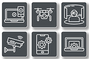 Technology and Digitalization Icons, an Icon by Tekuni (Thumbnail 7 of 12)
