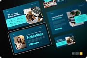IT & Technology Google Slide, a Presentation Template by Annora Studio (Thumbnail 1 of 5)