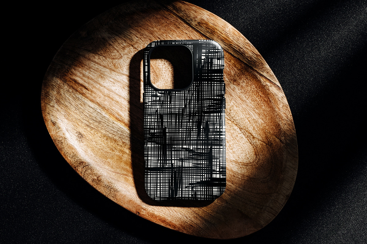 Abstract Hand Drawn Grid, a Texture Graphic by MalyskaStudio (Photo 7 of 10)