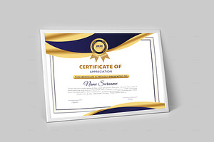 Modern Certificate Design Template