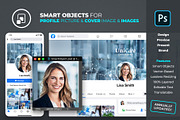 New Facebook Personal Profile Mockup, a Social Media Template by FEINGOLD (Thumbnail 2 of 8)