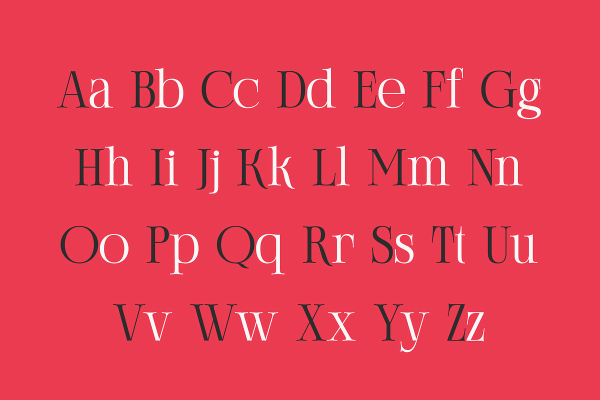 Gelineos - Modern Serif Display Font, a Serif Font by Brainwaves.Studio (Photo 2 of 7)