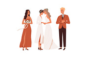 LGBT wedding ceremonies set, a Person Illustration by Good Studio (Thumbnail 3 of 7)