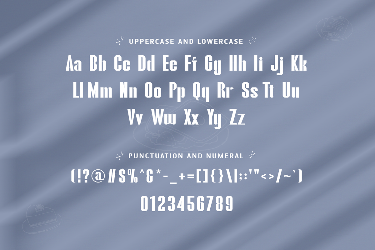 Cliffton-Modern Sans Serif Typeface, a Sans Serif Font by overlaytemplates (Photo 4 of 5)