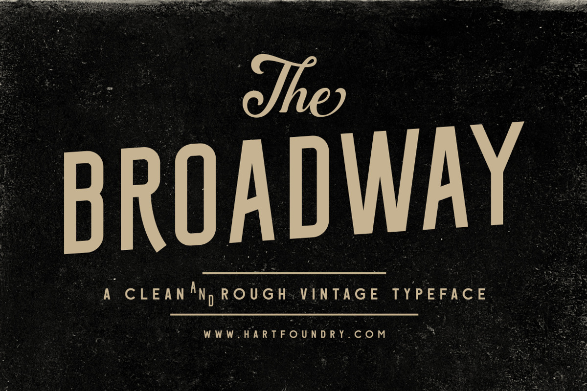 Broadway | Font Pack preview 5