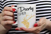 Glitter Deers, an Object Graphic by BlackCatsMedia (Thumbnail 5 of 5)