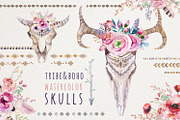 Tribe & Flower boho bundle, a Decorative Illustration by Peace ART (Thumbnail 3 of 6)