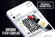 Birthday Night Bash Flyer, a Templates & Theme by MithilaCreation (Thumbnail 4 of 5)