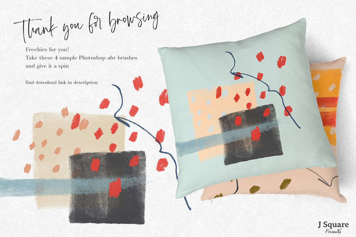 Abstract Art Generator- PSD Brushes, a Brush Add-On by JSquarePresents (Photo 14 of 14)