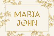 Gardenia - modern font, a Serif Font by Sk designs (Thumbnail 2 of 5)