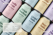 330ml Soda Can Mockup, a Packaging Mockup by Toasin Studio (Thumbnail 6 of 7)