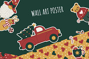 Warm & Cozy Christmas Winter Bundle, a Seasonal Illustration by Floralis (Thumbnail 19 of 21)