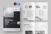 Architecture Portfolio Canva, a Brochure Template by Pixelpick (Thumbnail 1 of 9)