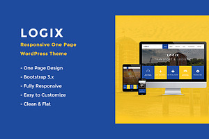 LOGIX - One Page WordPress Theme