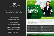 Income Tax Flyer, a Flyer Template by MadridNYC (Thumbnail 2 of 3)