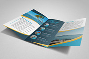 Travel Trifold Brochure, a Brochure Template by SamiSimply7 (Thumbnail 3 of 4)