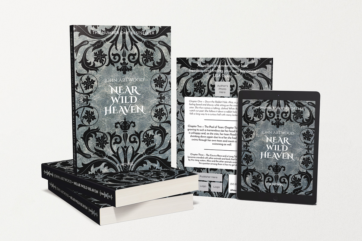 Customizable Book Cover Template 13, a Brochure Template by Olga Begak Art & Design (Photo 1 of 8)
