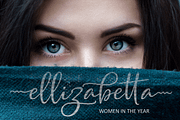 Crystally Gradient Slant Script Font, a Script Font by Meutuwah (Thumbnail 5 of 10)