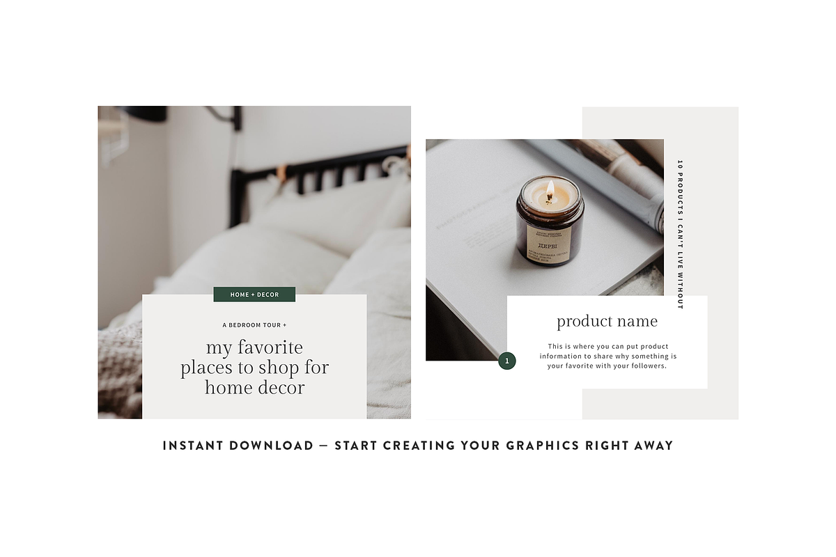 June Instagram Templates, a Social Media Template by Coded Creative (Photo 3 of 5)