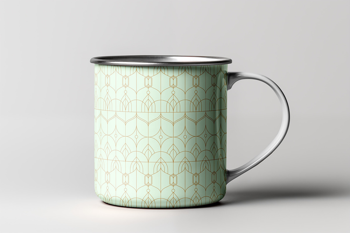 Art Deco Pattern, a Pattern Graphic by Neermana (Photo 2 of 5)