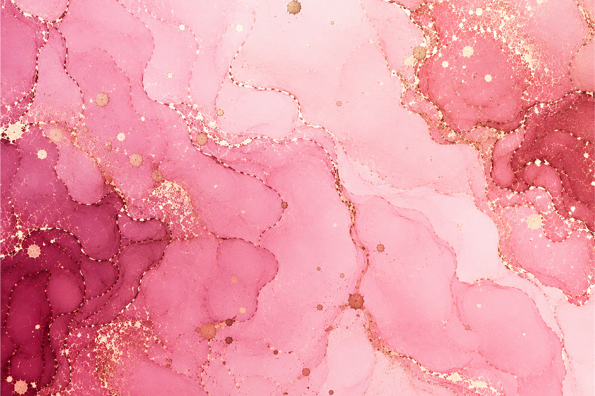 Luxury Rose Gold Ink Splash, a Texture Illustration by Printable Design Store (Photo 4 of 4)