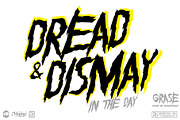 Grase - Eclectic Horror Font, a Font by Remedy667 (Thumbnail 5 of 8)
