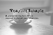 baby freak, a Script Font by Gblack Id (Thumbnail 4 of 6)