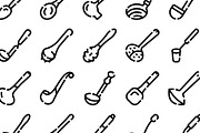 Kitchen utensil icons set for, an Object Graphic by pikepicture (Thumbnail 3 of 3)