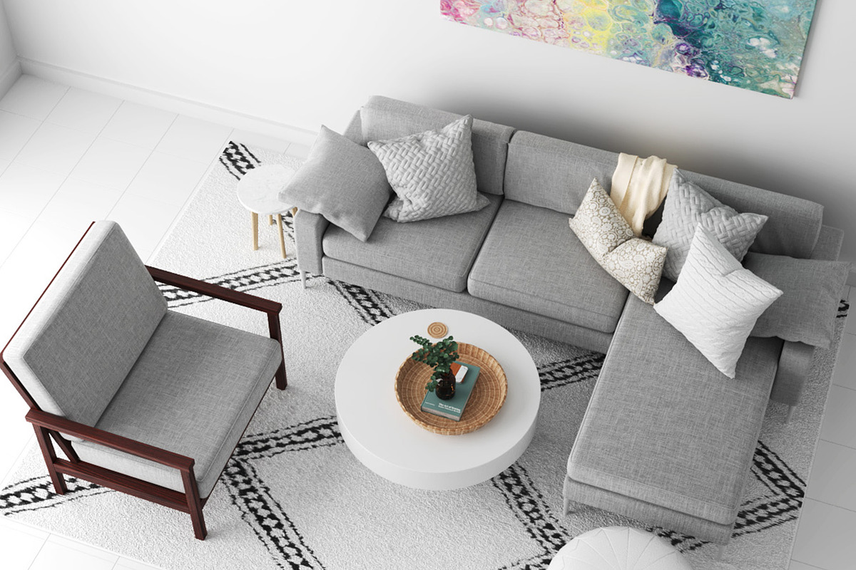 Living A - Neutral Soft, a Furniture 3D Model by 3DCargo (Photo 4 of 10)