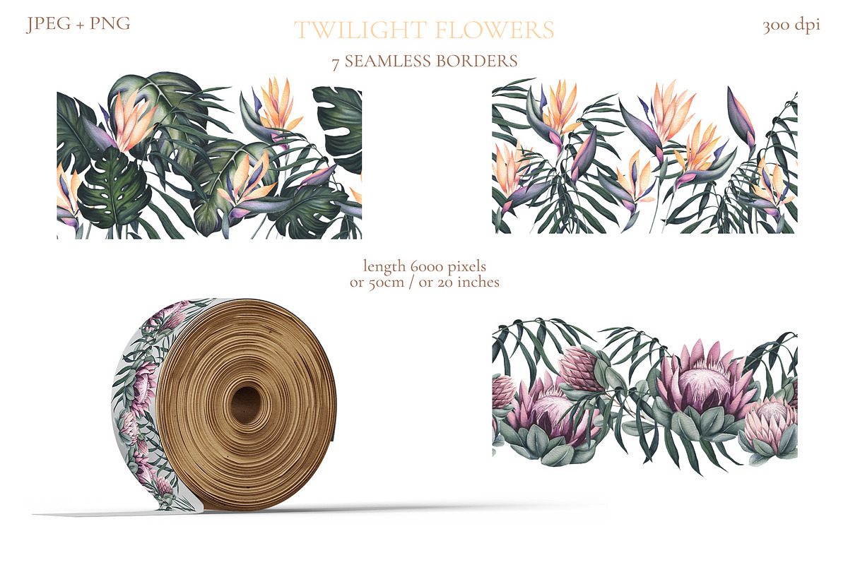 Twilight Flowers, an Illustration by Salted Galaxy (Photo 12 of 13)