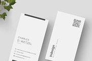 Minimalist Business Card Template, a Business Card Template by TelaTemplates (Thumbnail 6 of 7)
