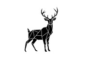 Majestic Deer & Stag Silhouette Bund, an Illustration by jahid234 (Thumbnail 31 of 41)