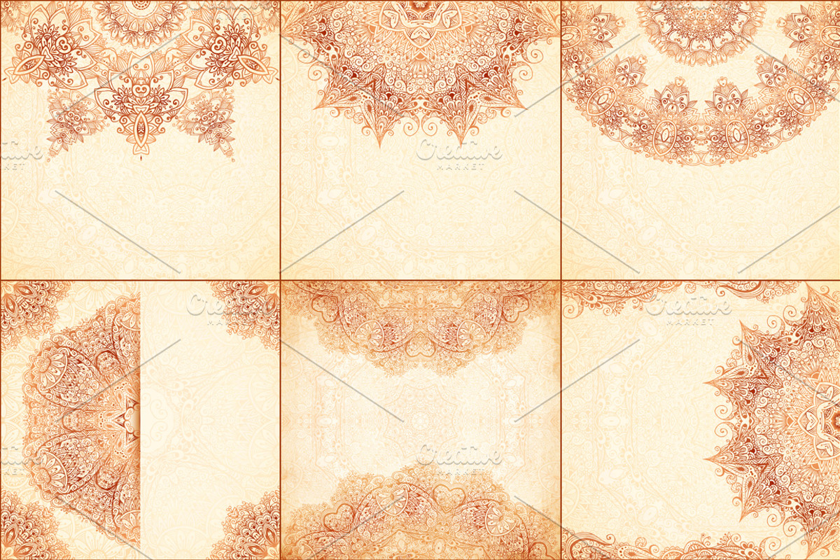 30 beautiful vintage mehndi patterns preview 4