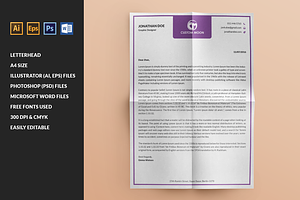 (32% Off) Simple & Clean Letterhead