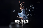 7 Water Bubble Photoshop Brushes, a Brush Add-On by Walllow Creatives (Thumbnail 3 of 4)