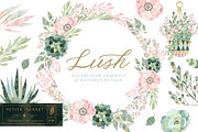 Lush Succulent Bundle, an Illustration by PetiteMarket (Thumbnail 2 of 5)
