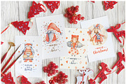 Hygge Christmas Watercolor Set, an Illustration by Lumitar (Thumbnail 2 of 9)