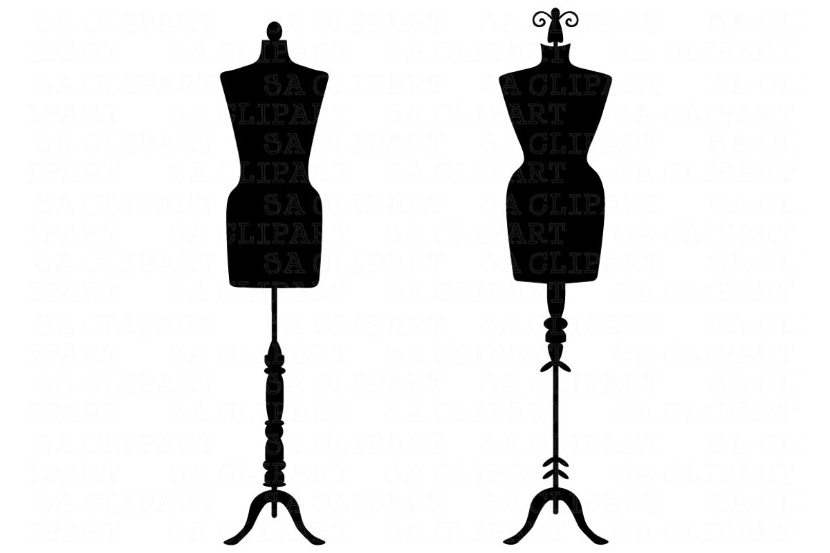 Mannequin Silhouette ClipArt, an Illustration by SA ClipArt (Photo 2 of 2)